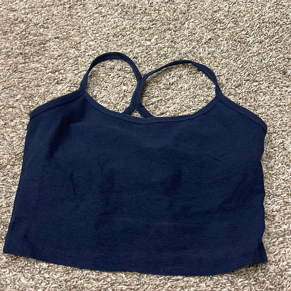 Beyond Yoga Spacedye Slim Racerback Cropped Tank Large